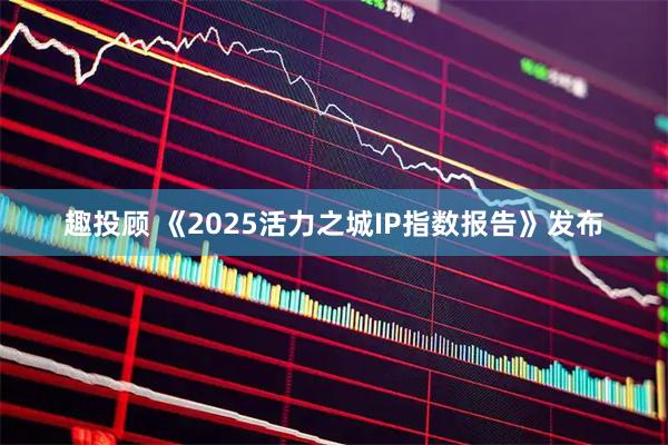 趣投顾 《2025活力之城IP指数报告》发布